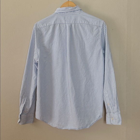 Vineyard Vines Light Blue Striped Button Down Shirt M - Picture 4 of 5
